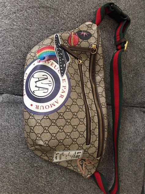 gucci fanny pack snake.